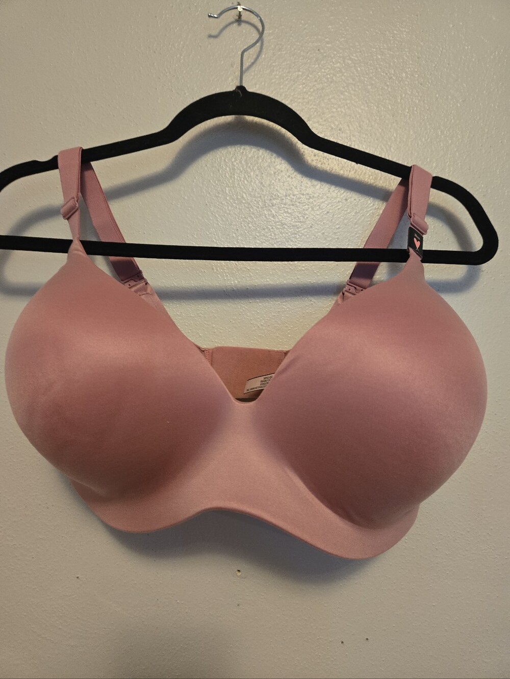 Victoria’s Secret Infinity Flex Perfect Shape Wireless Push-Up Bra Mauve 38DDD